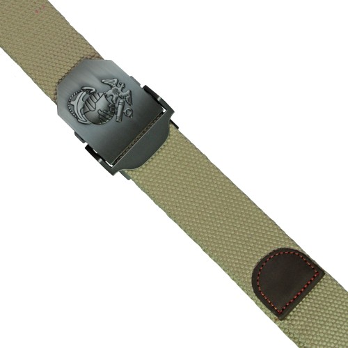 Preview: MFH USMC trouser belt, with embossing on the buckle